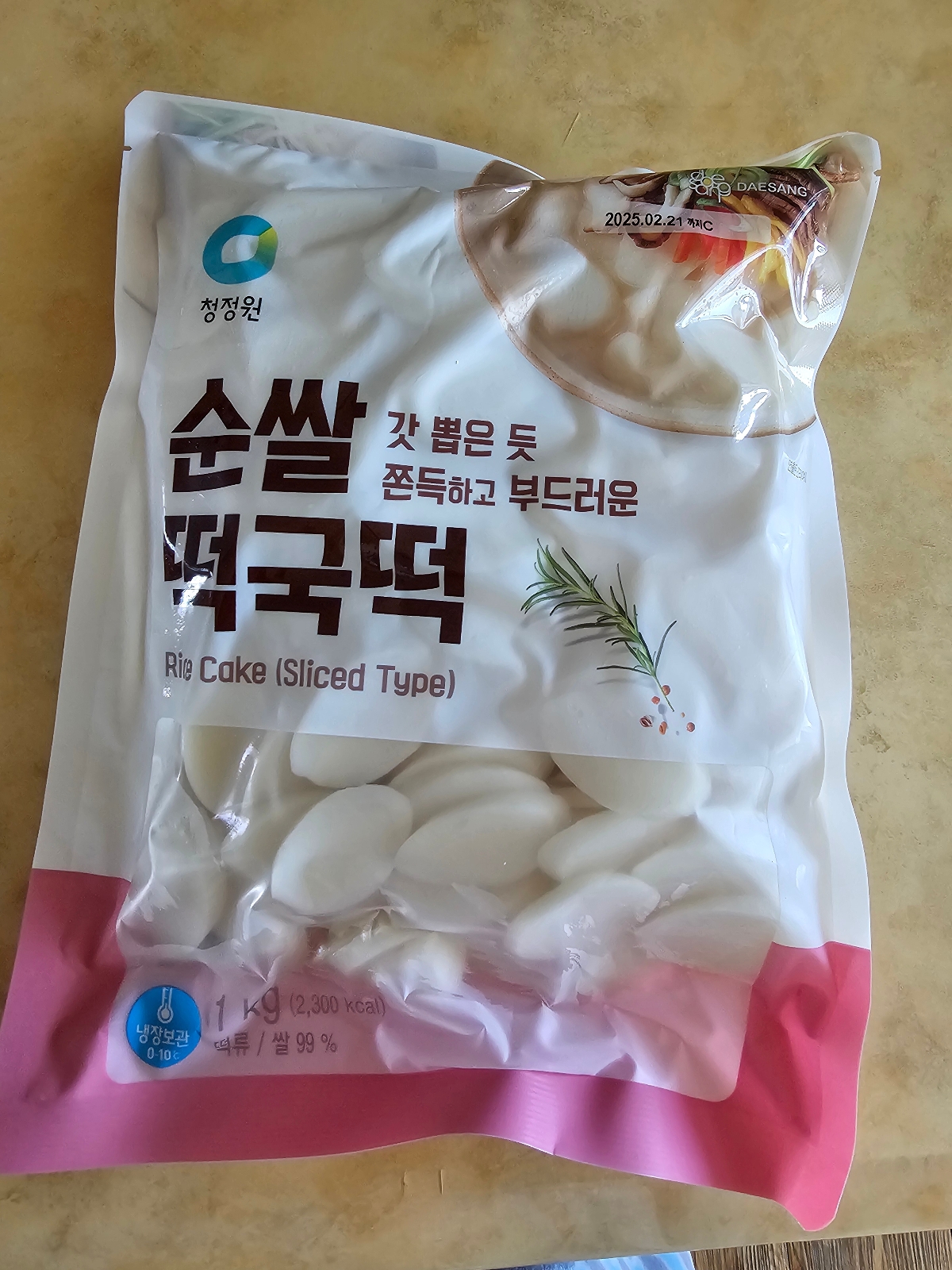 대상 종가집 순쌀 떡국떡 1kg [1개] - 에누리 가격비교