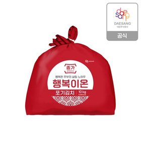 종가집 맘씨고운 포기김치 10kg