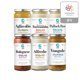 청정원 파스타소스 8종 x3개 + 면250g x2개