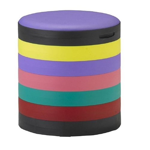 셀러허브 1 [RG220857]7단수납의자 고정 무지개 AB 화장대의자