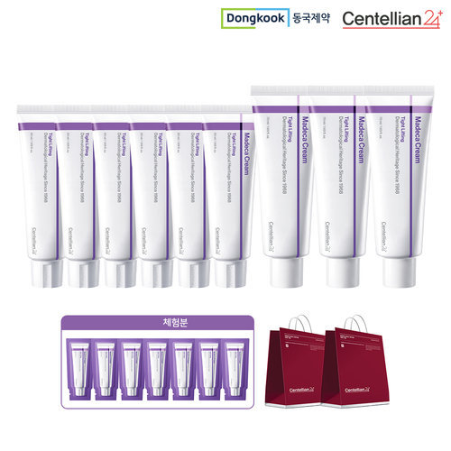 센텔리안24 [한정패키지]동국제약 마데카 크림 타이트리프팅 70ml 3개 + 50ml 6개 + (체험분)1ml 7개 + 종이팩 2개