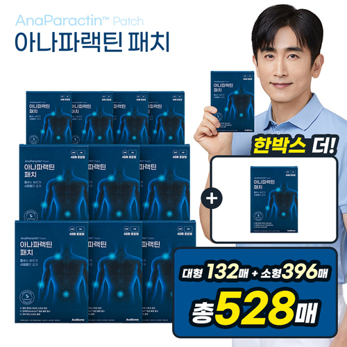 에이스바이옴 아나파랙틴 패치 480매+(방송에서만)48매 (소형396매+대형132매)