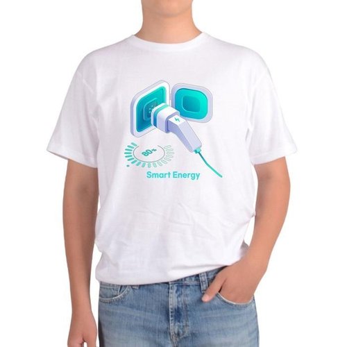 셀러허브 1 [XBIL57OP]사물인터넷 스마트시티 가상세계 그림 반팔티