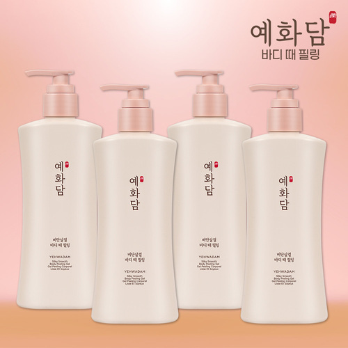 엘지생활건강 +(방송에서만!)예화담 비단살결 때필링 500ml 4통