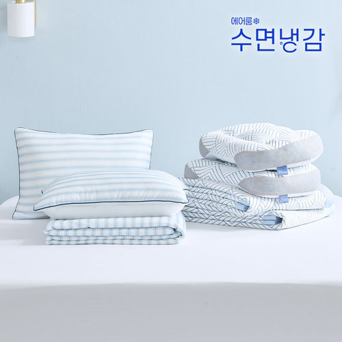 에어룸수면냉감 ★방송에서만★[SS]쿨드론 수퍼쿨링 냉감패드 5종 풀패키지(크리스탈에디션) 3