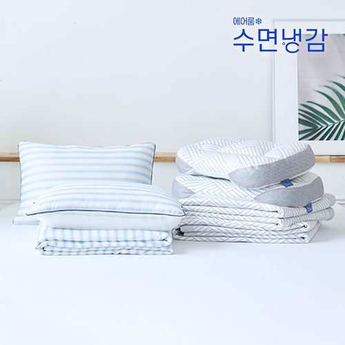 에어룸수면냉감 ★방송에서만★[SS]쿨드론 수퍼쿨링 냉감패드 5종 풀패키지(크리스탈에디션) 4