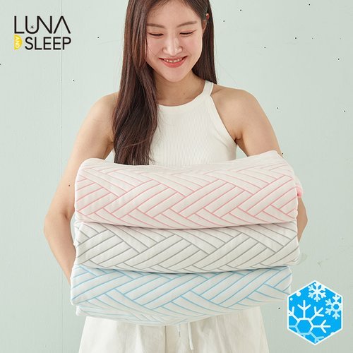 루나앤슬립 ★방송에서만★[Q]냉감 패드 2장+냉감 밴딩형 베개커버 세트 4