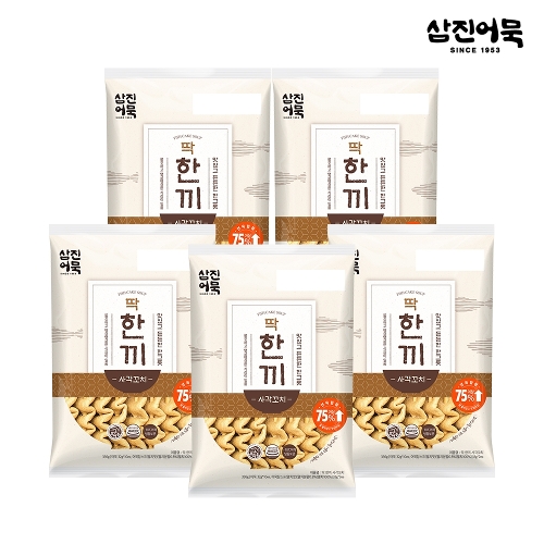 삼진식품 삼진어묵 딱한끼 사각꼬치 x 5봉 - 에누리 가격비교