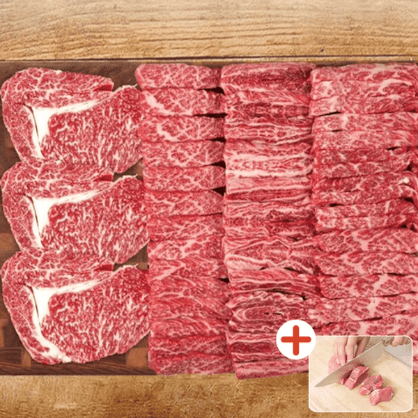 1++한우 구이용 모듬 400g