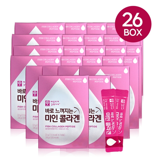 애플트리김약사네 바로 느껴지는 미인 콜라겐 2g 14포 [26개] - 에누리 가격비교