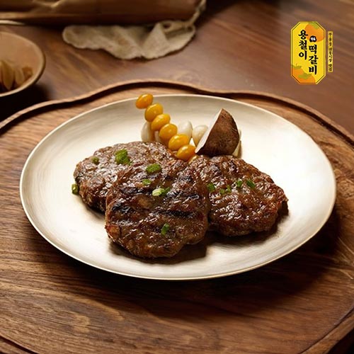 용철이떡갈비]T)부울경 전통시장 인기 맛집 용철이 떡갈비160g*6팩(1팩당 2장 / 총 12장) null | 홈쇼핑모아 [bshop] [용철이떡갈비]T)... 