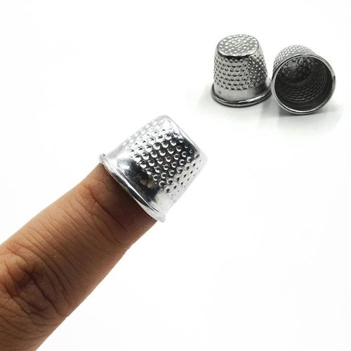 셀러허브 1 [T583188_48]스틸 손가락골무 생활건강 문구사무용품