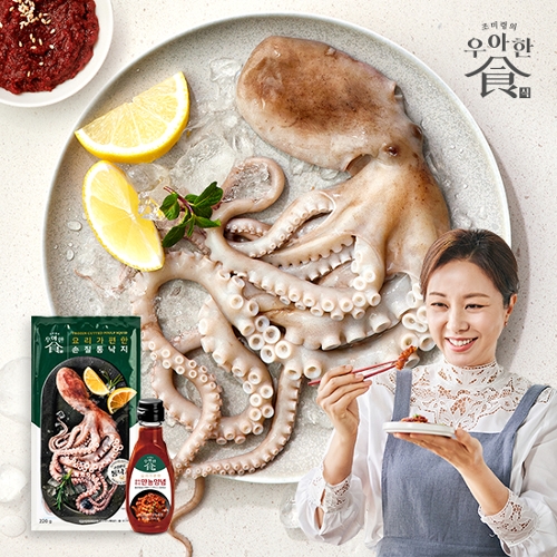 [bshop] [조미령의 우아한 식][조미령의 우아한식] 손질 통 낙지 220g*10팩(40미)+만능 소스 1병 13371272 | 홈쇼핑모아 [bshop] [조미령의... 
