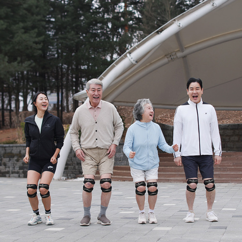 핏테라 두번 잡는 더블 무릎보호대 1세트 (총 2개) 4
