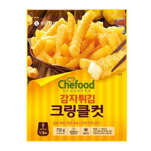 롯데푸드 푸른들마켓 롯데 냉동감자튀김 크링클컷 750g - 에누리 가격비교
