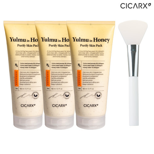 시카알엑스 율무팩 180ML 3개 +스파출라 1개