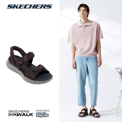 스케쳐스 남성 고워크 플렉스 슬립인스 샌들 3