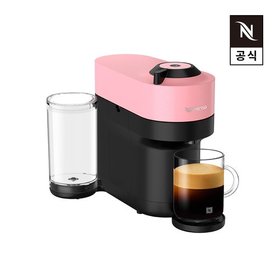 네스프레소 버츄오 팝+ GDV6 에스프레소 캡슐커피머신 핑크