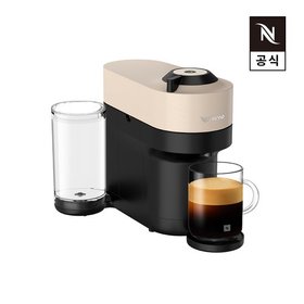 네스프레소 버츄오 팝+ GDV6 에스프레소 캡슐커피머신 베이지
