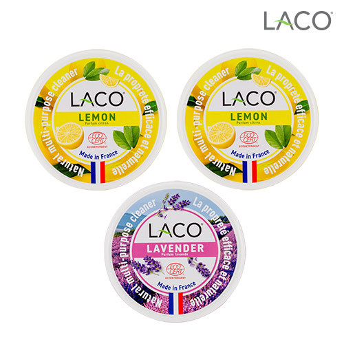 라코 LACO 다용도 멀티 클리너 싱글세트 (레몬2개,라벤더1개)