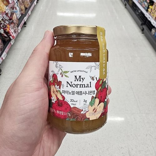 셀러허브 식품 마이노멀 애플 시나몬잼 320g 202770