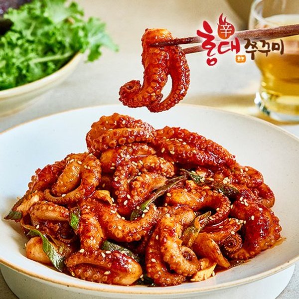 홍대쭈꾸미 300g X 6팩 + 치즈사리 1팩