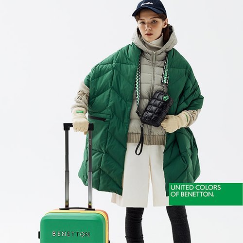 [베네통] BENETTON 하이브리드 롱 다운 숄 5