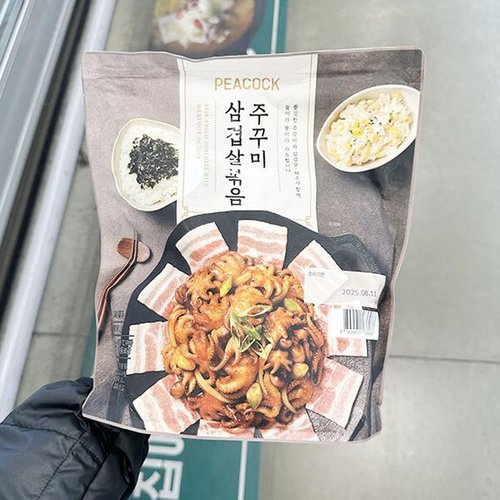 셀러허브 식품 피코크 주꾸미 삼겹살 볶음 530g 402272