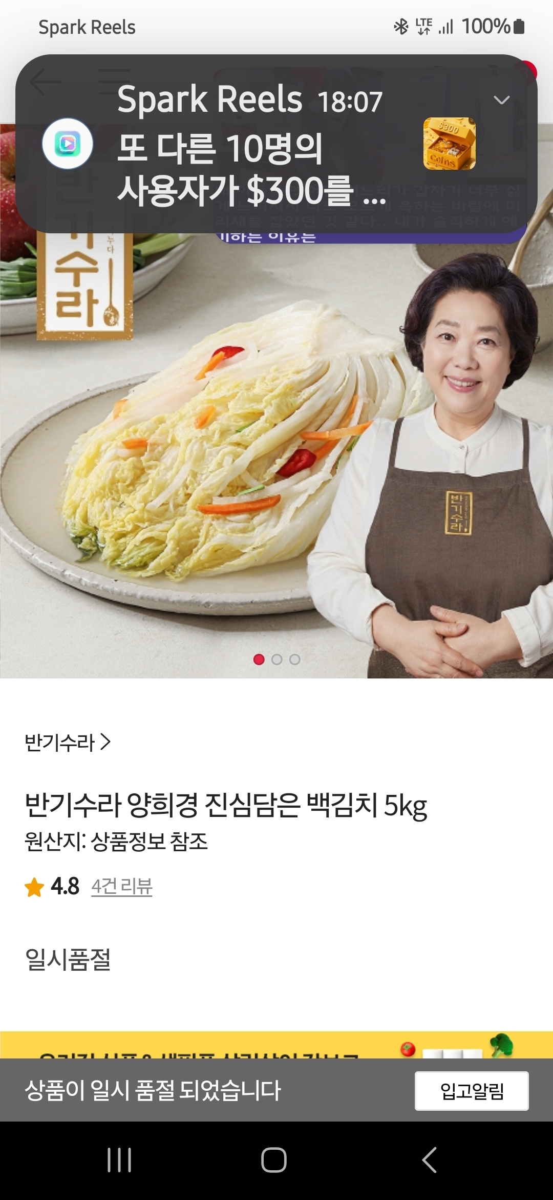 올박스 반기수라 양희경 진심 담은 백김치 5kg (1개) : 다나와 가격비교 [다나와] 올박스 반기수라 양희경 진심 담은 백김치 5kg (1개)