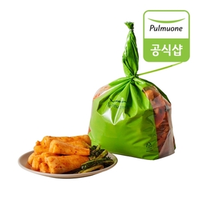 S[생산직송] 풀무원 한입가득 사계절 아삭 총각김치 2kg