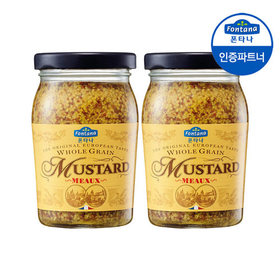 폰타나 홀그레인 머스타드 200g 2병 /소스/양념