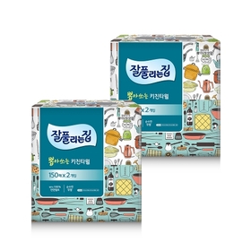 키친티슈 150매 x 2입 x 2팩