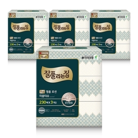 명품 로션티슈 230매 x 3입 x 4팩
