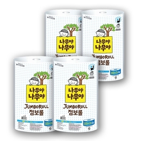 나무야나무야점보롤 300M x 4롤 x 4팩