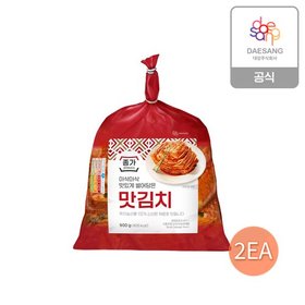 종가 맛김치 900g 2개
