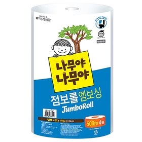 나무야나무야점보롤 500M x 4롤 x 4팩
