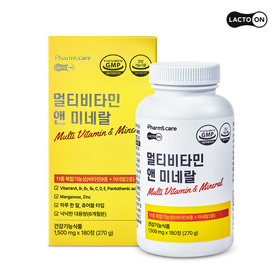 멀티비타민 앤 미네랄 180정