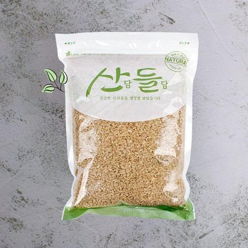 셀러허브 1 [XBJ70645_47]산담들담 현미 1kg 현미쌀 주방용품