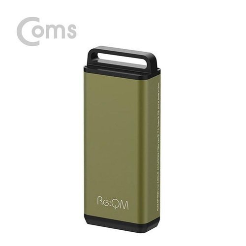 셀러허브 1 [RGNLM155]Coms 리큐엠 손난로 5200mAh 보조배터리 카키