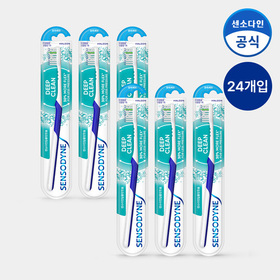 [센소다인] 딥클린 초 미세모 칫솔 24개