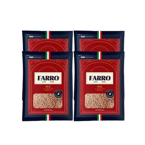 이푸른 고대곡물 이탈리아 파로 밀 500g x 4봉 _P400484382