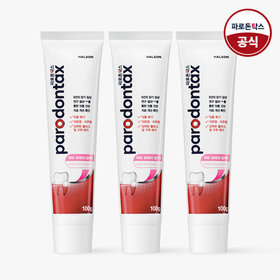 [파로돈탁스] 허브 프레쉬 검케어 잇몸치약 100g x3개