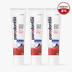 [파로돈탁스] 쿨링 민트 검케어 잇몸치약 100g x3개
