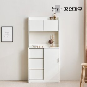 (무료) 아망드 슬라이딩 800 3단서랍 주방 수납장 홈카페장 상부장세트