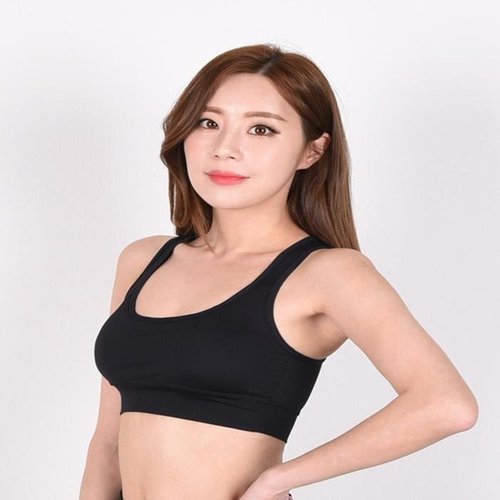 셀러허브 1 [RG42099U]헬스 에어로빅 요가 스포츠 X자 끈 브라탑