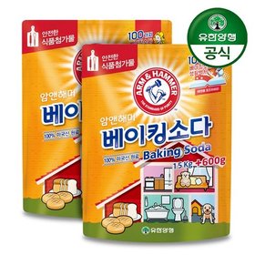 암앤해머 베이킹소다 1.5kg+600g x 2개