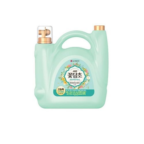 셀러허브 생활리빙 [샤프란] 꽃담초 화이트로즈 5.5L 섬유유연제 대용량 (12348561A)