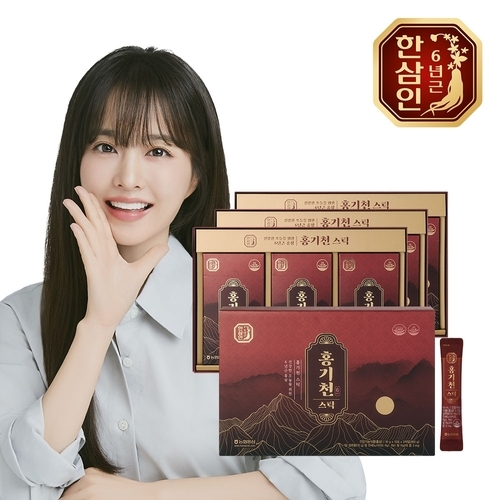 농협홍삼 한삼인 홍기천 6년근 진세노사이드 스틱 10ml 90포