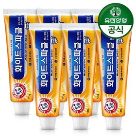 암앤해머 덴탈케어 화이트스파클 치약 121g x 6개