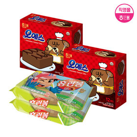 해태 오예스 (360g X 2개) + 홈런볼 (46g X 2개)